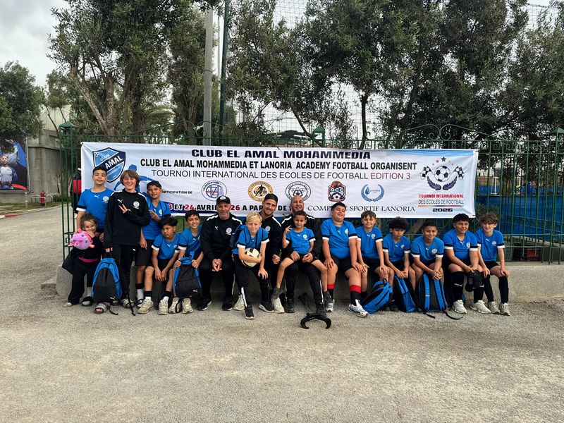 Nos jeunes lors d'un tournoi international